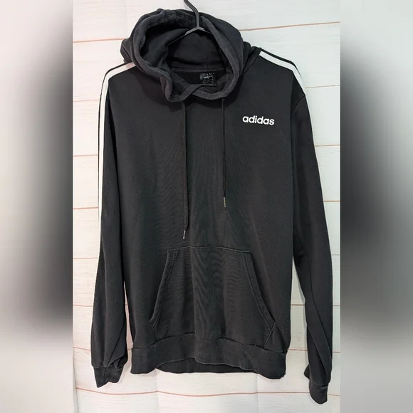 Guc Adidas Black Hoodie Size Small - Picture 1 of 7